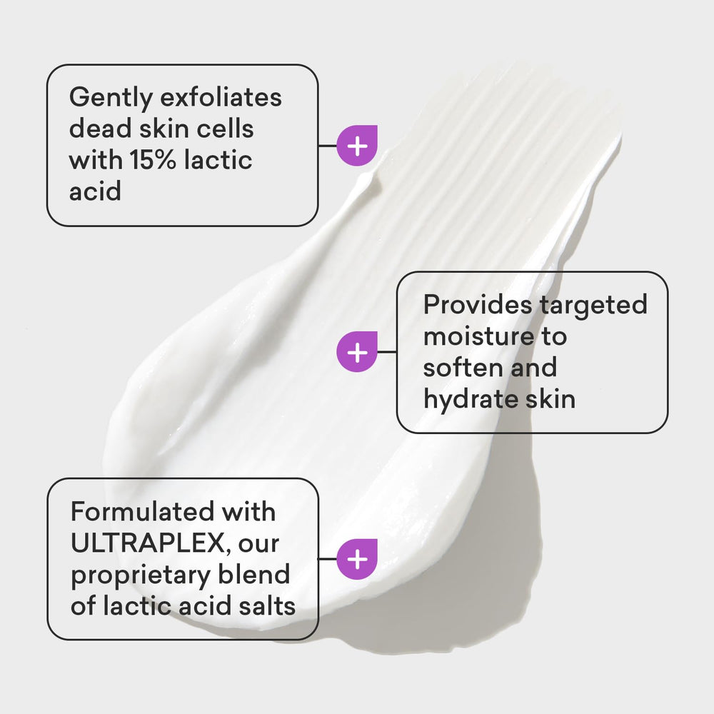 AmLactin Ultra tubo práctico para aplicación diaria en casa o fuera.