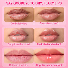 Textura sedosa que mejora la suavidad de los labios AMOADO