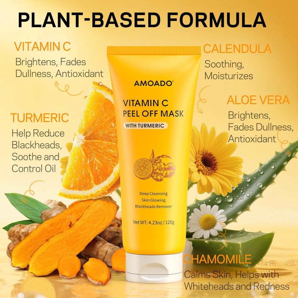 AMOADO mascarilla vitamina C y cúrcuma para un tono más uniforme
