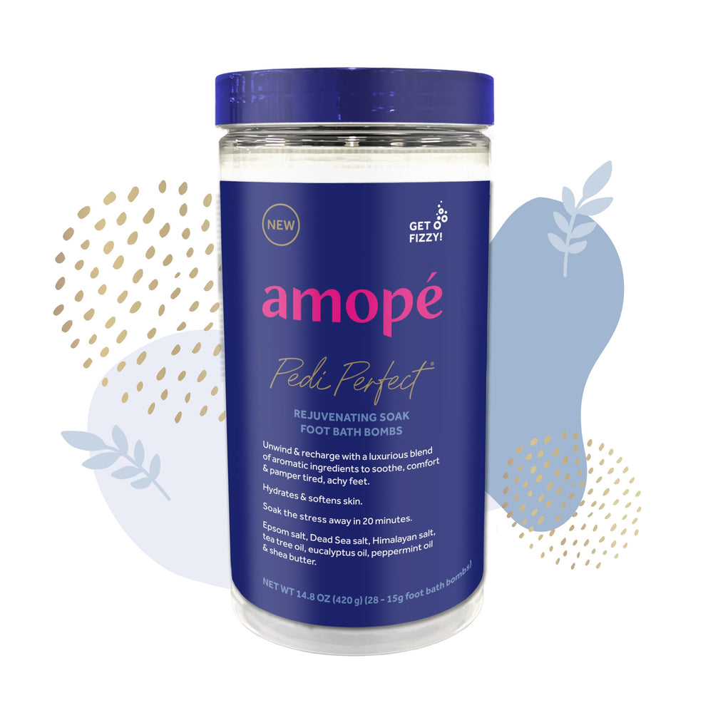 Amope Pedi Perfect bomba de baño para pies: relajacion profunda en casa