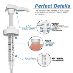 AMORIX labels for pump dispensers help organize products clearly.