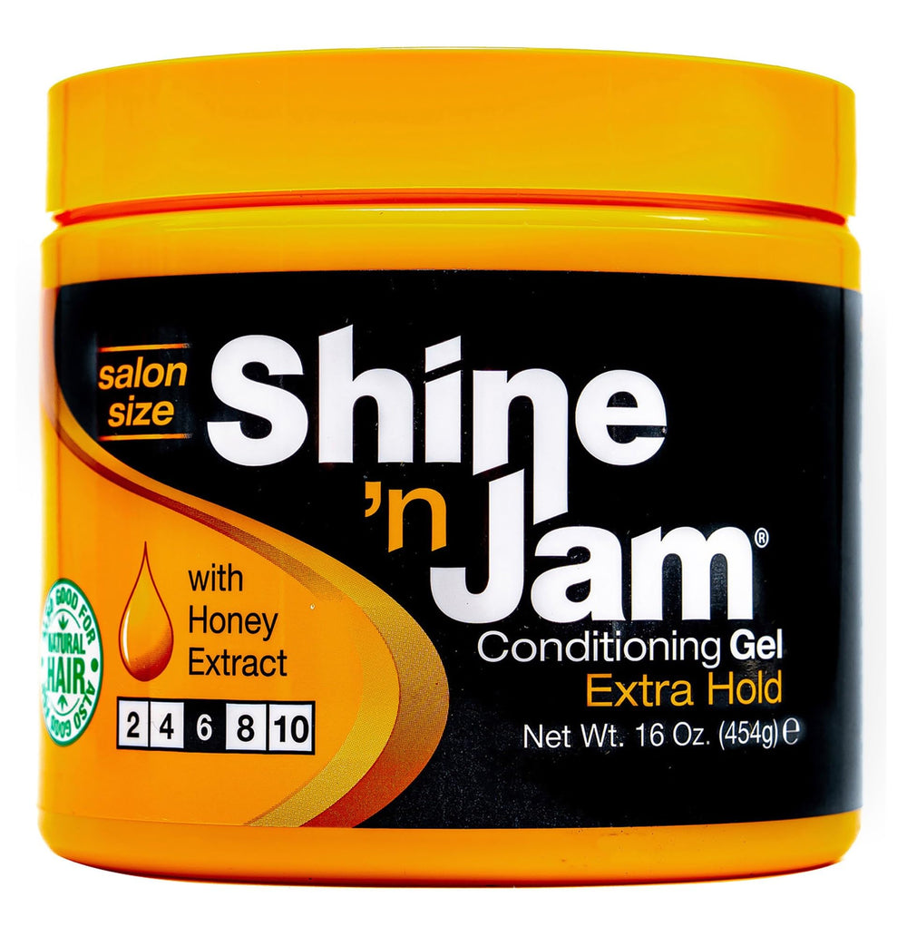 AmPro Shine 'n Jam aplicación-trenzas: fijación con brillo suave