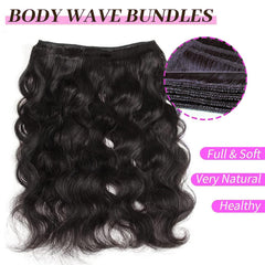 Amskdum 22 inch bundles deliver full head density with natural movement.