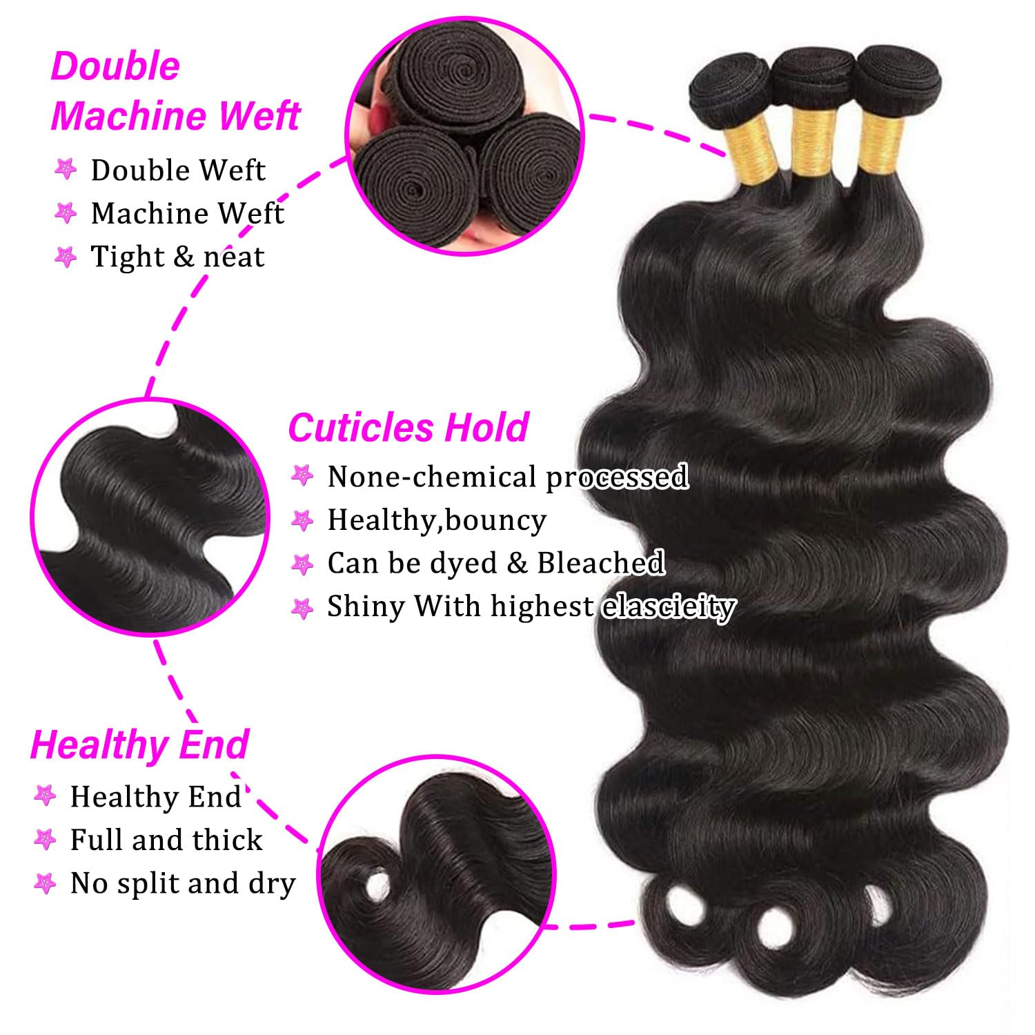 Amskdum natural black color blends easily with most hair tones.