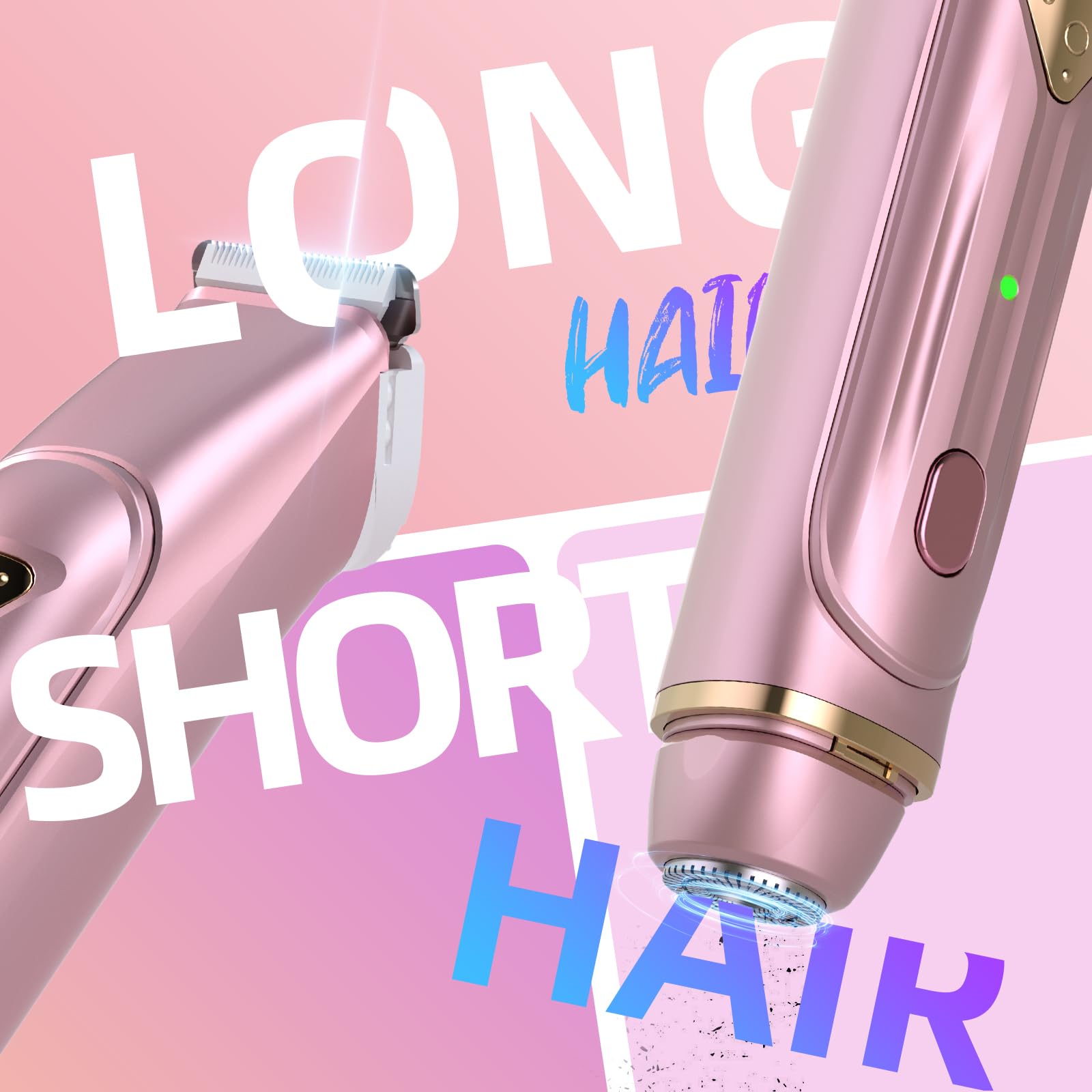 AMSOUP Dermave Bikini Shaver cleaning brush included for quick care.