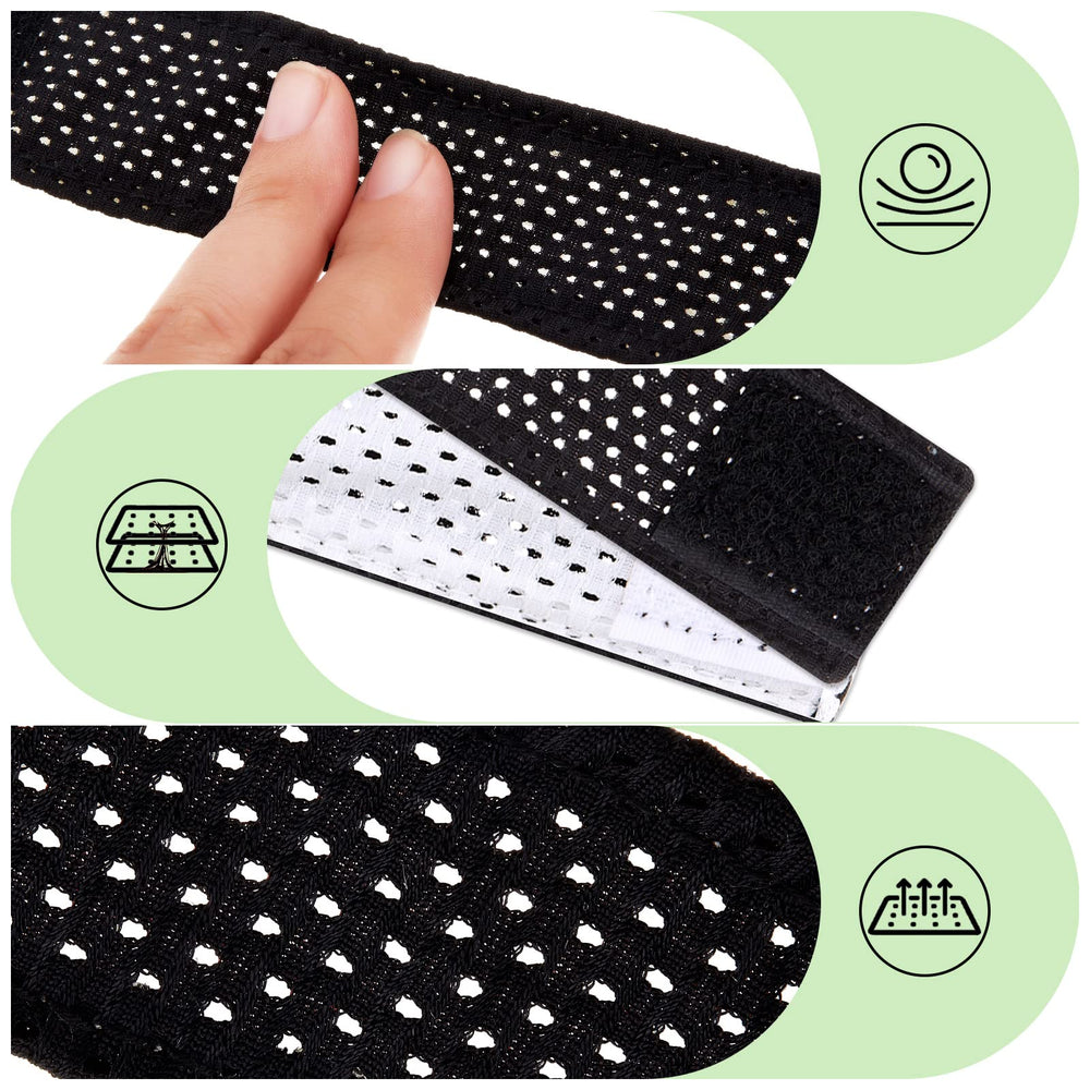 Amylove cinta velcro para manga deportiva, ajuste rápido.