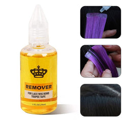 Amyqueen tape-in extension remover bottle for fast extension release