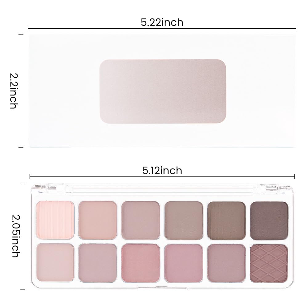 AMY'S DIARY 12Color palette day-to-night versatility