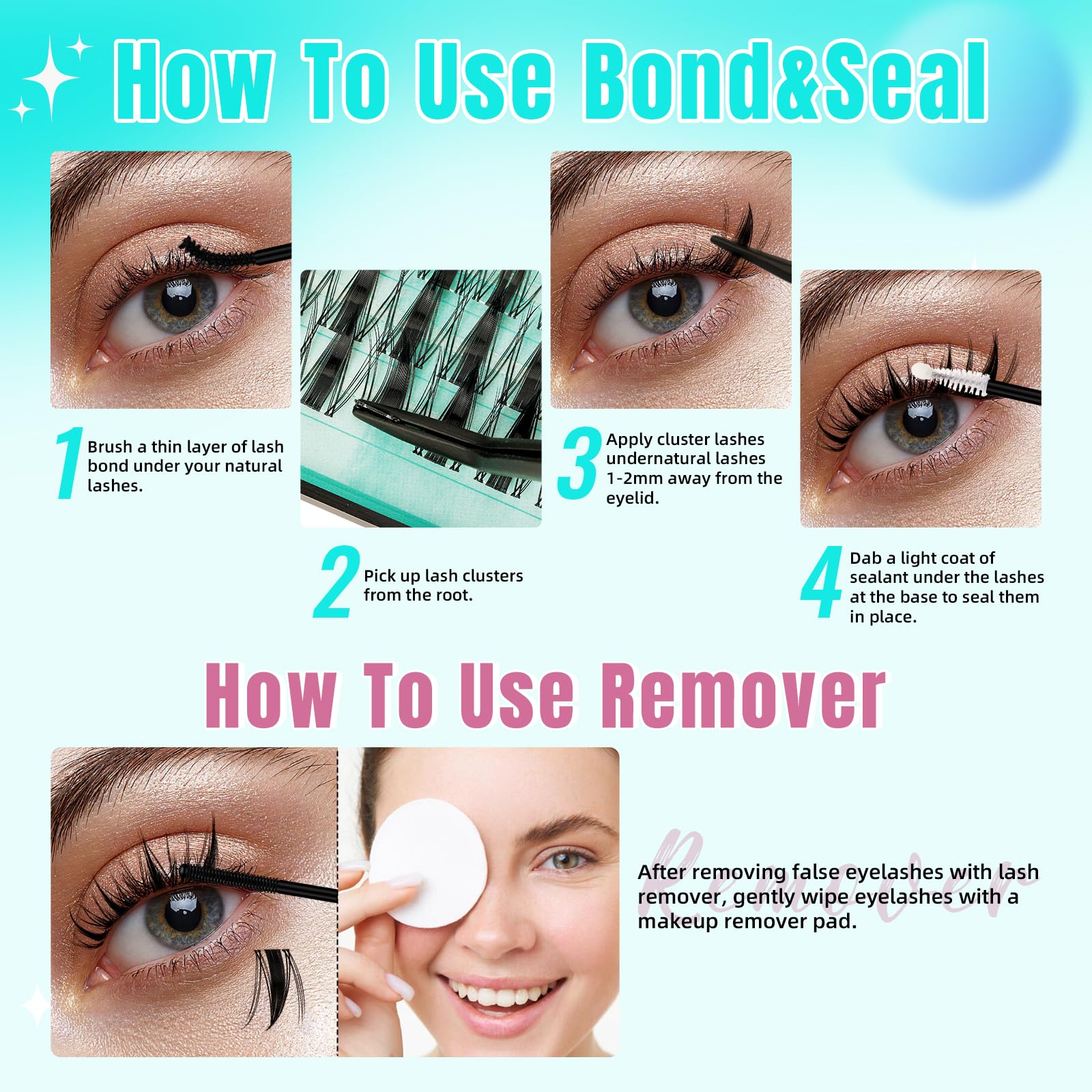 AMZGIRL LASH 8-16mm length options to customize your look