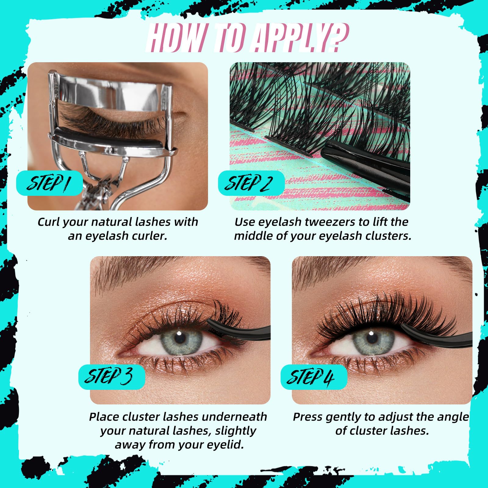 AMZGIRL LASH 3mm ultra-fine stems for lightweight, comfortable wear