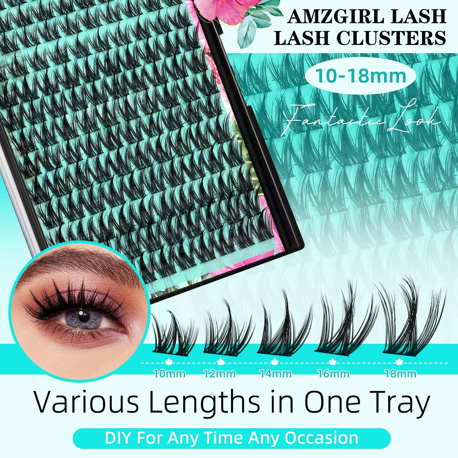 Lash bond and seal bottle features waterproof hold and irritant-free formula.