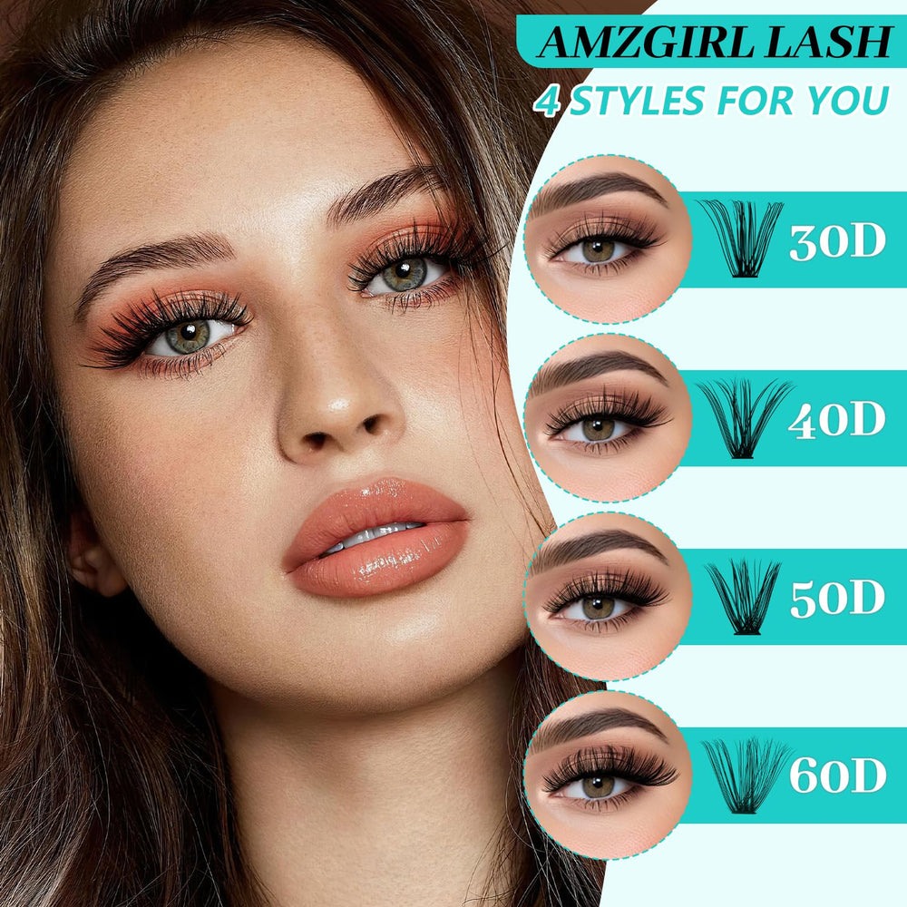 AMZGIRL LASH at-home kit makes DIY lash extensions easy and convenient
