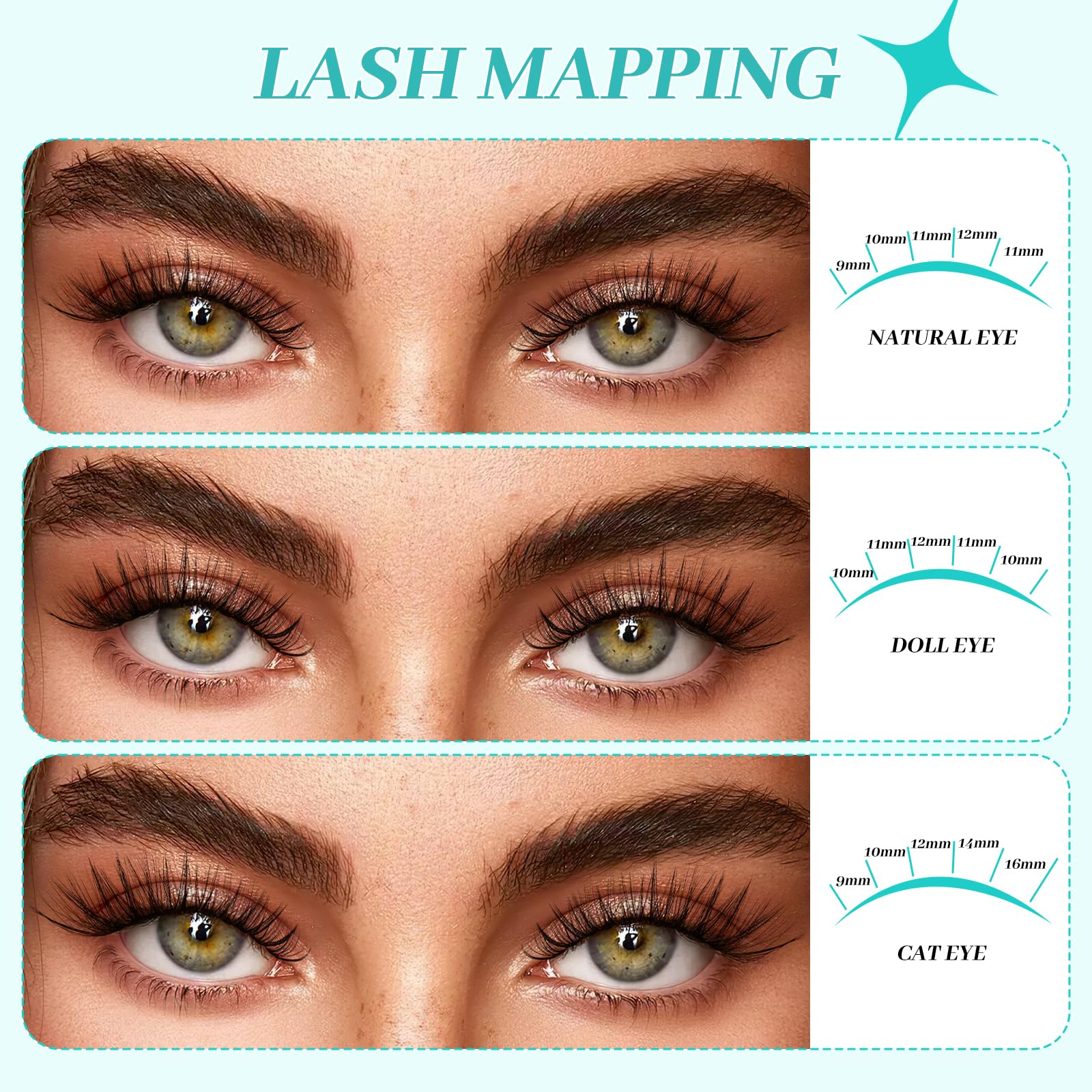 AMZGIRL LASH function brush creates a smooth sealant finish