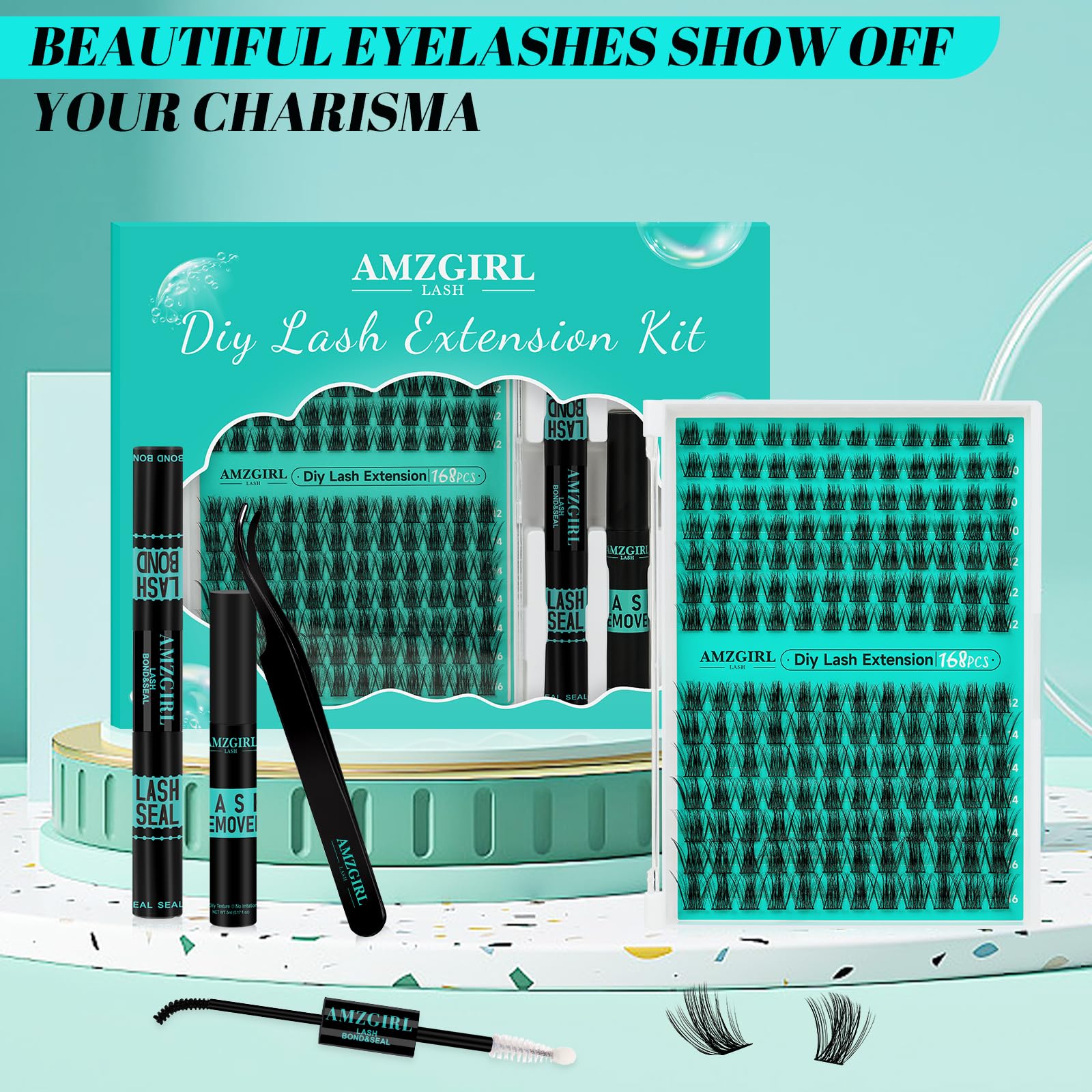 AMZGIRL LASH mixed lengths 8-16 mm for varied styles