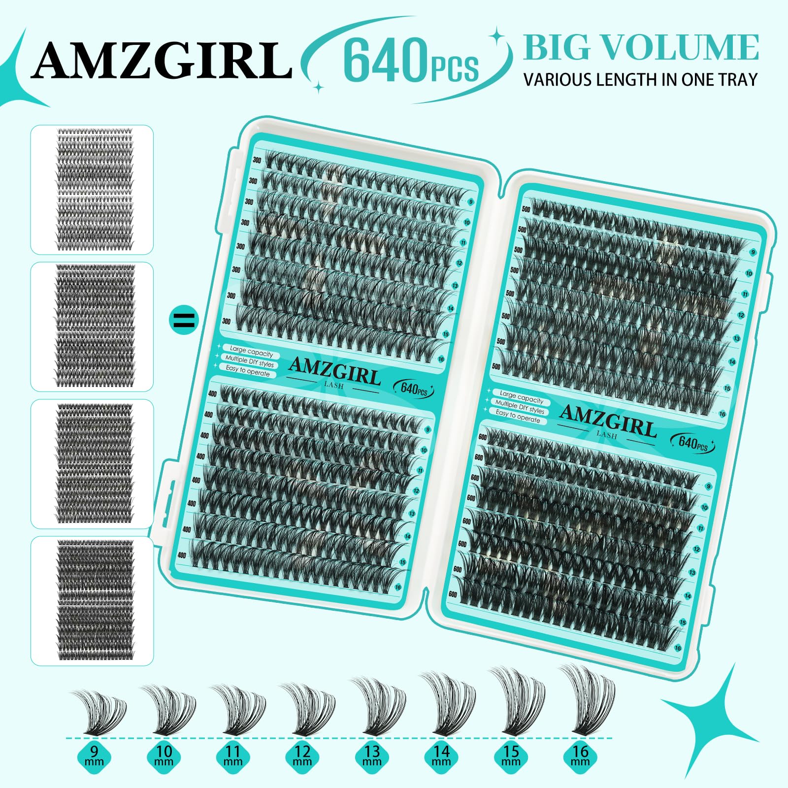 AMZGIRL LASH remover offers gentle cleanup after cluster application