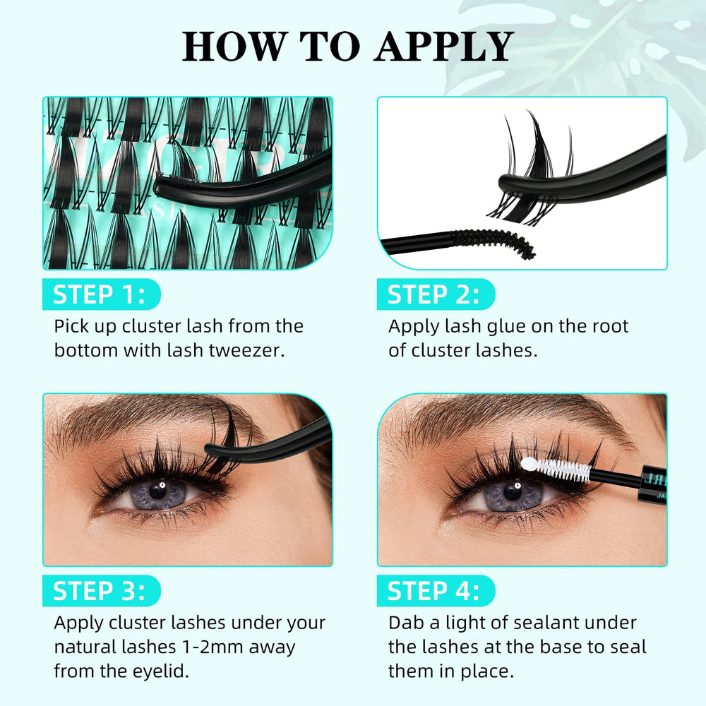 AMZGIRL precision lash tweezers for accurate placement.