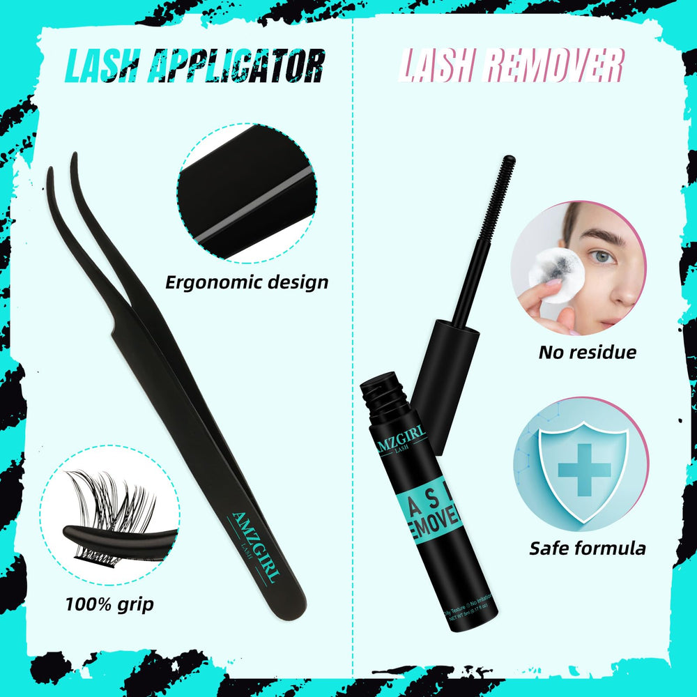 AMZGIRL LASH Precision tweezers for precise, snag-free application
