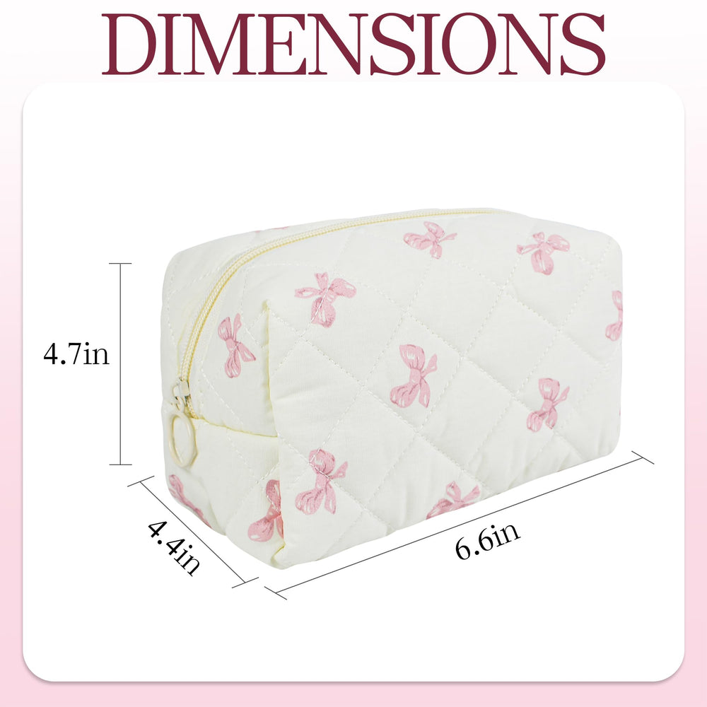 AMZMA travel-friendly makeup bag suitable for trips and daily use.