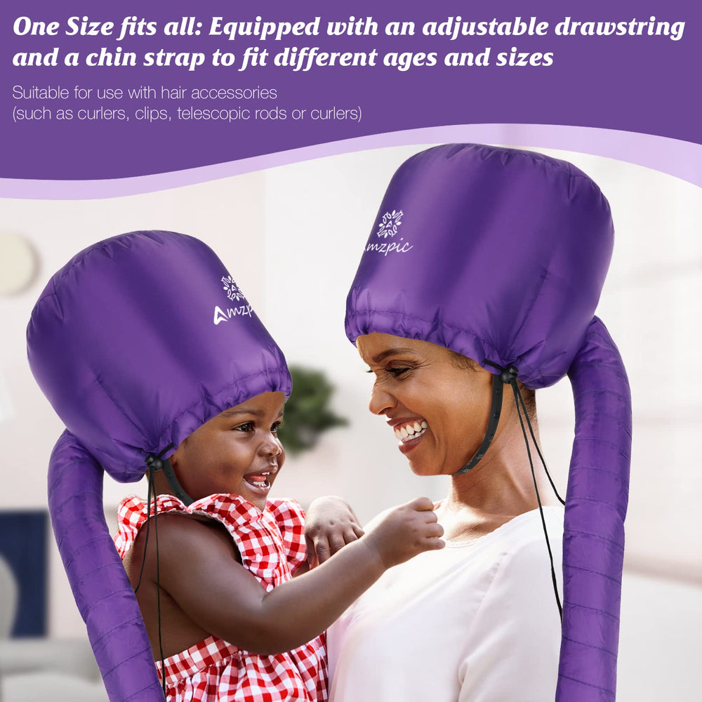 Amzpic heat protection headband adds comfort by guarding neck and ears during heat-based treatments.