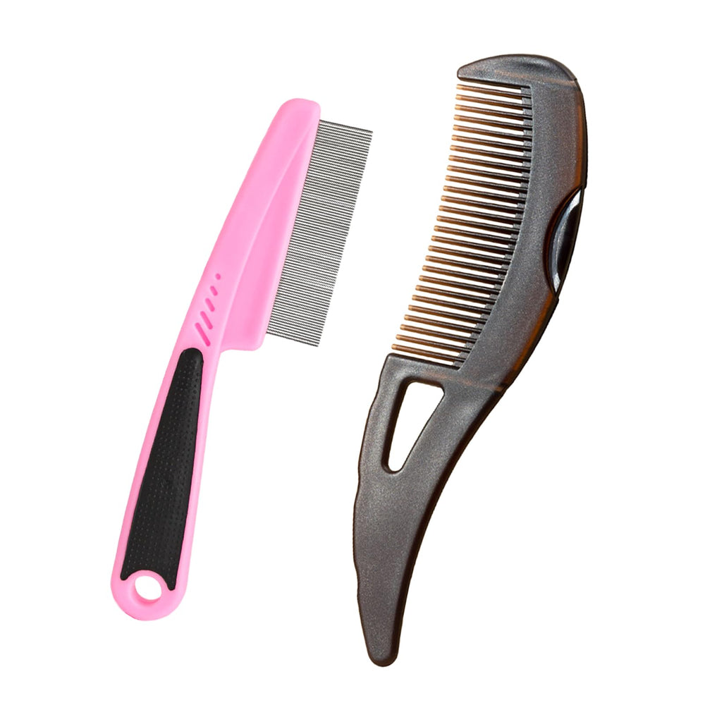 AMZWISH dandruff comb wide-tooth pink for gentle scalp massage and detangling