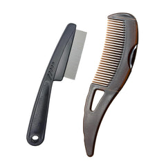 AMZWISH Dandruff Comb Wide Tooth with gentle scalp massage for itch relief.