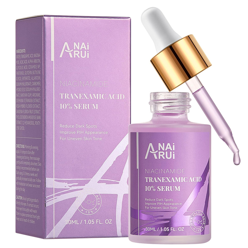 ANAI RUI serum tranexámico 10% en botella frontal para tono más uniforme