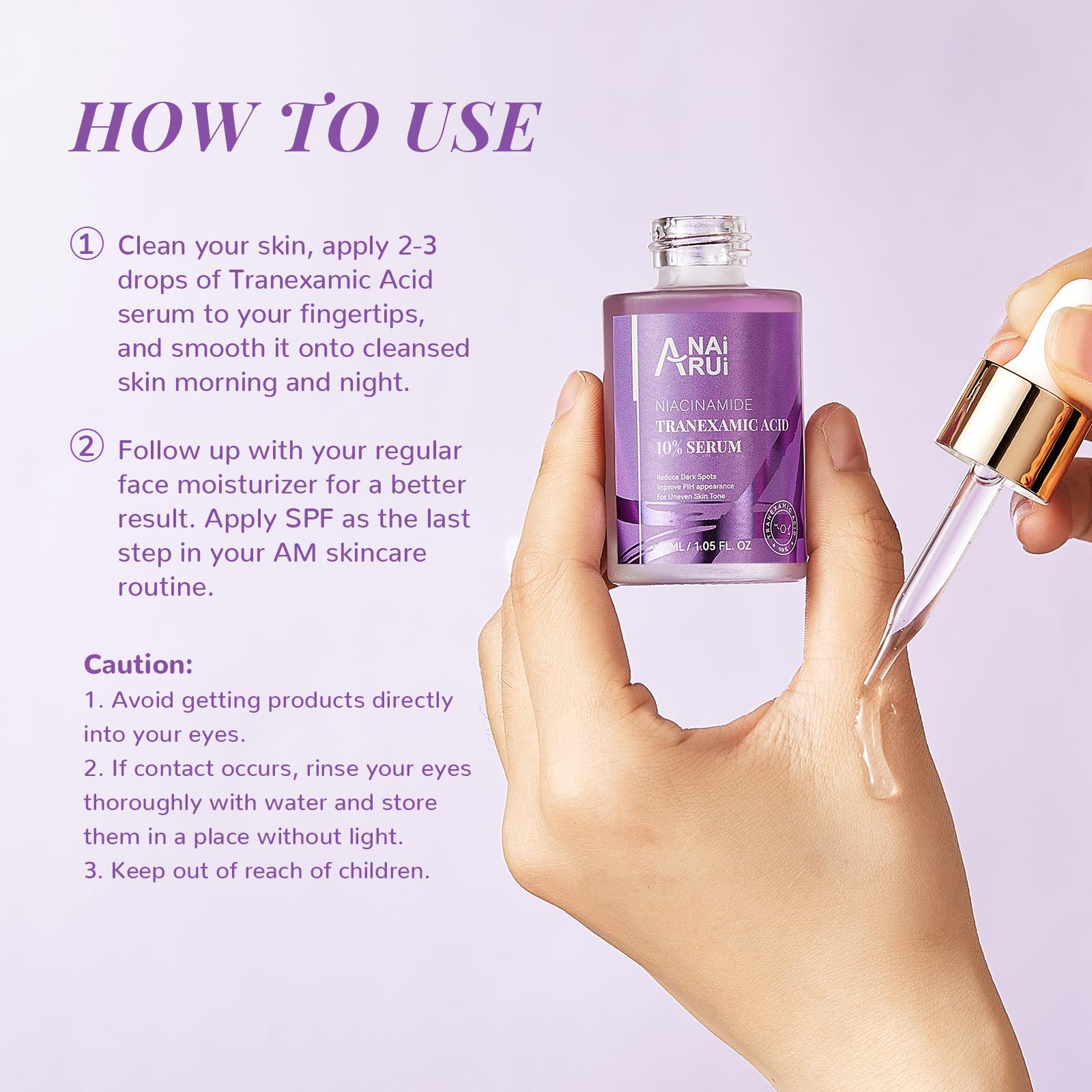 ANAI RUI serum vegano y sin fragancia para piel sensible
