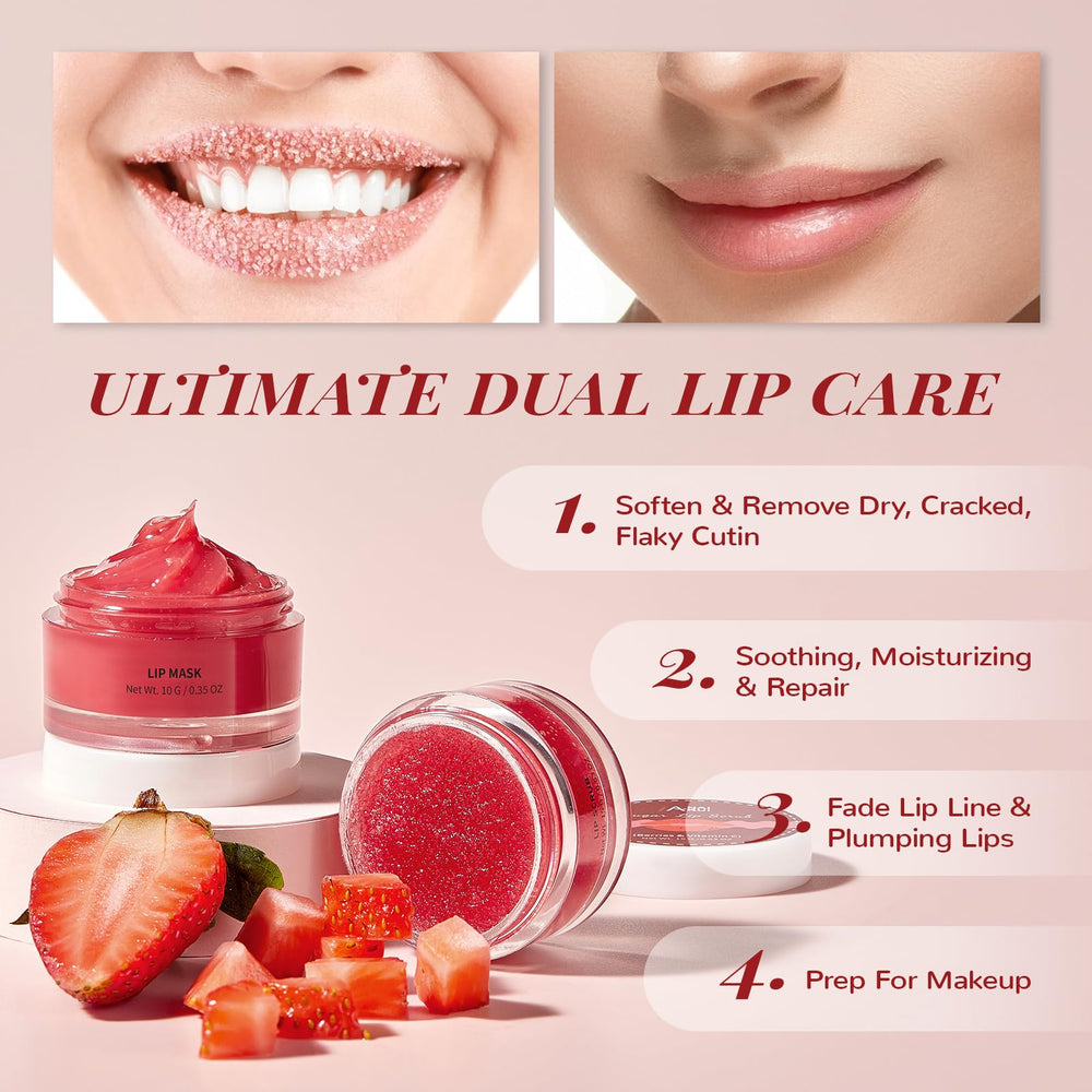ANAI RUI set cuidado labios vitamina C, nutrición para labios sanos