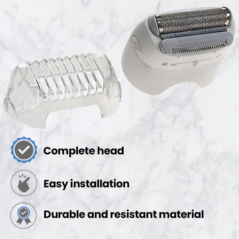ANAKEL HOME Braun replacement head close-up detailing blade and cap for durability