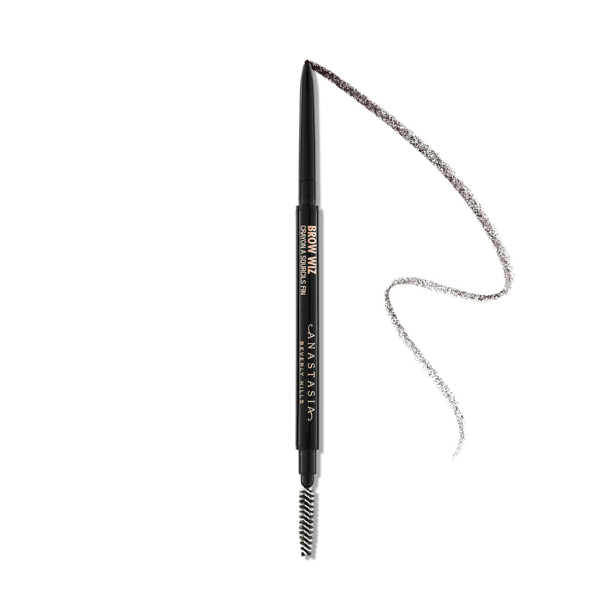 Anastasia Beverly Hills Brow Wiz Dark Brown outlines brows with precise control.