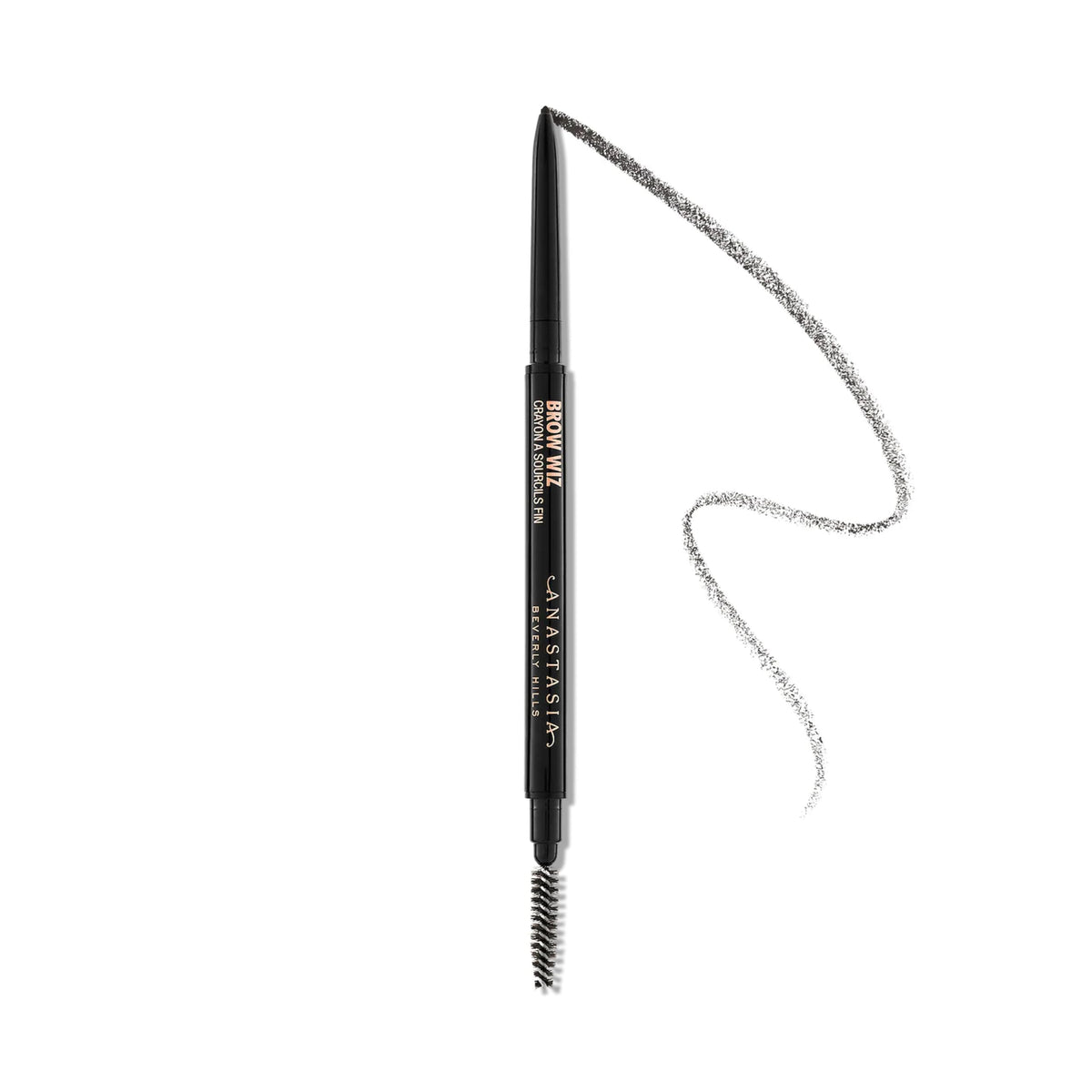 Anastasia Brow Wiz Medium Brown outlines brows with precise hairlike strokes