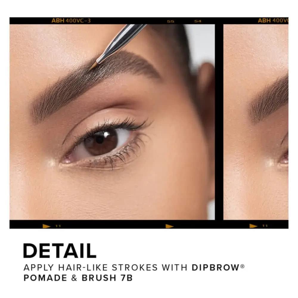 Anastasia Beverly Hills 7B demonstrates detailed brow definition technique