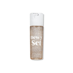 Anastasia Beverly Hills Dewy Set bottle pour showing weightless hydration