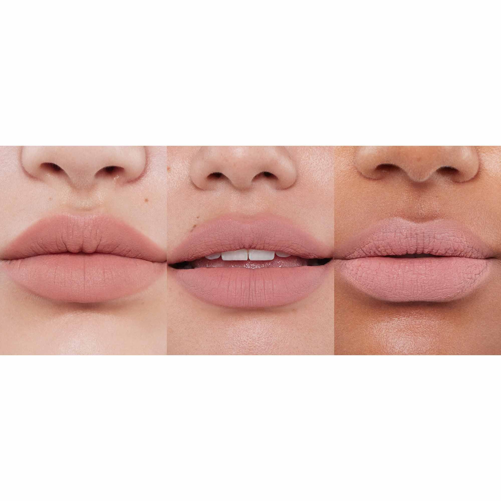 Anastasia Beverly Hills Lip Velvet Pure Hollywood close-up highlights even pigment.