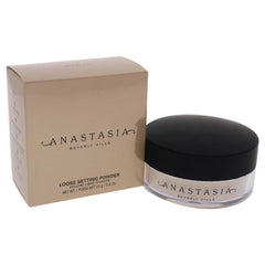 Anastasia Beverly Hills Loose Setting Powder Vanilla on skin showing matte finish and longevity