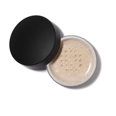 Anastasia Beverly Hills Loose Setting Powder Vanilla swatch demonstrating oil control