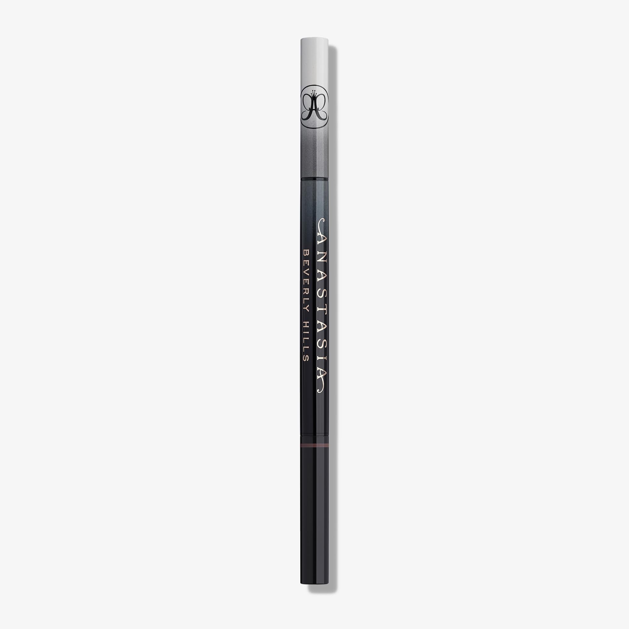 Anastasia Beverly Hills MicroStroke Brow Pen soft brown swatch showcasing shade match.