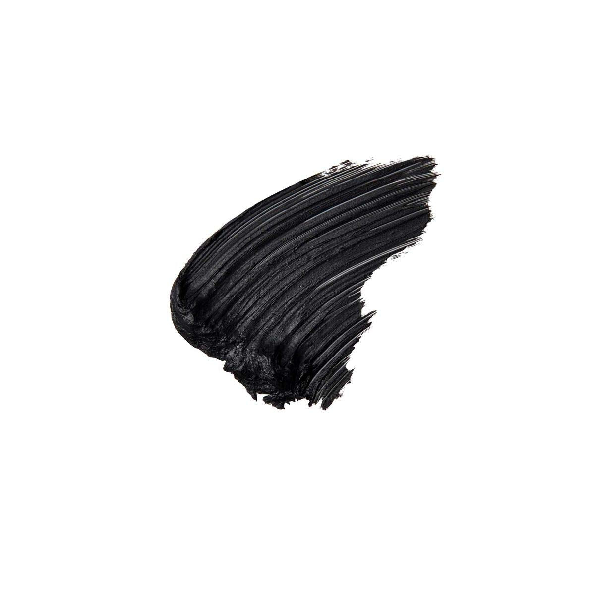 Lashes appear lifted and volumized after using Mini Lash Brag mascara.