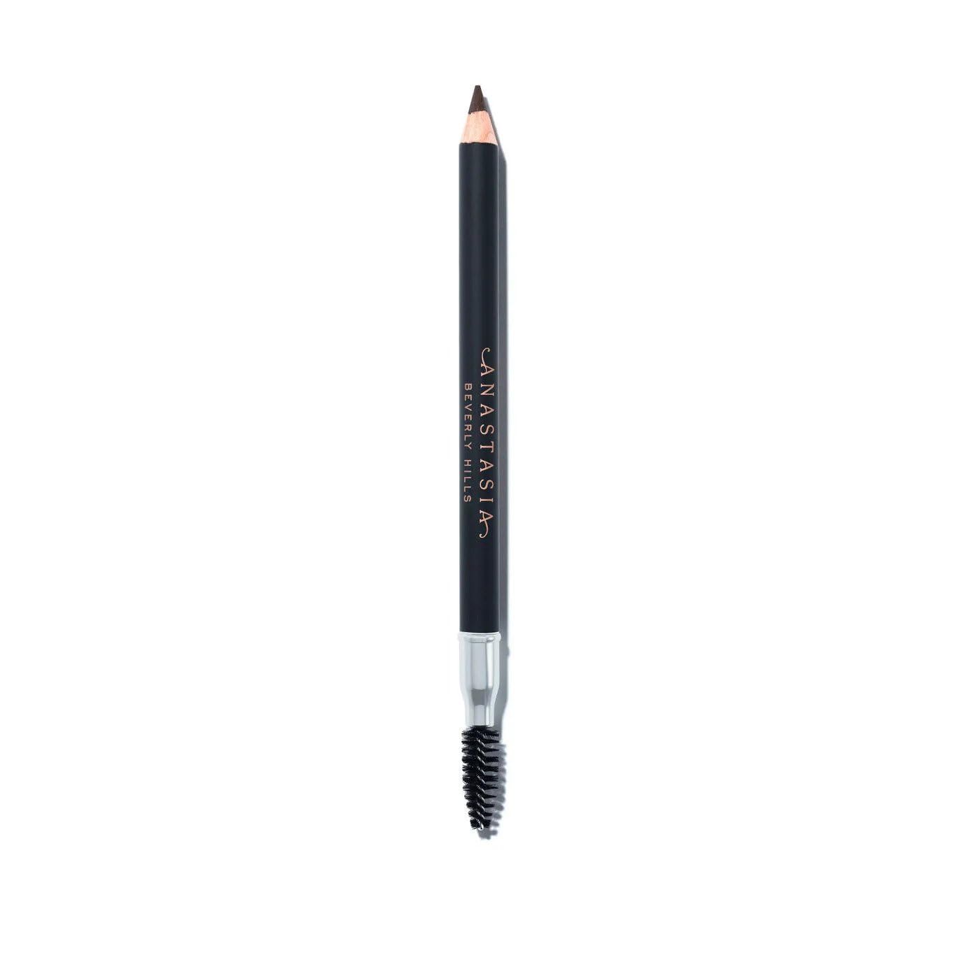 Anastasia Beverly Hills Perfect Brow Pencil Dark Brown packaging closeup for shade reference.