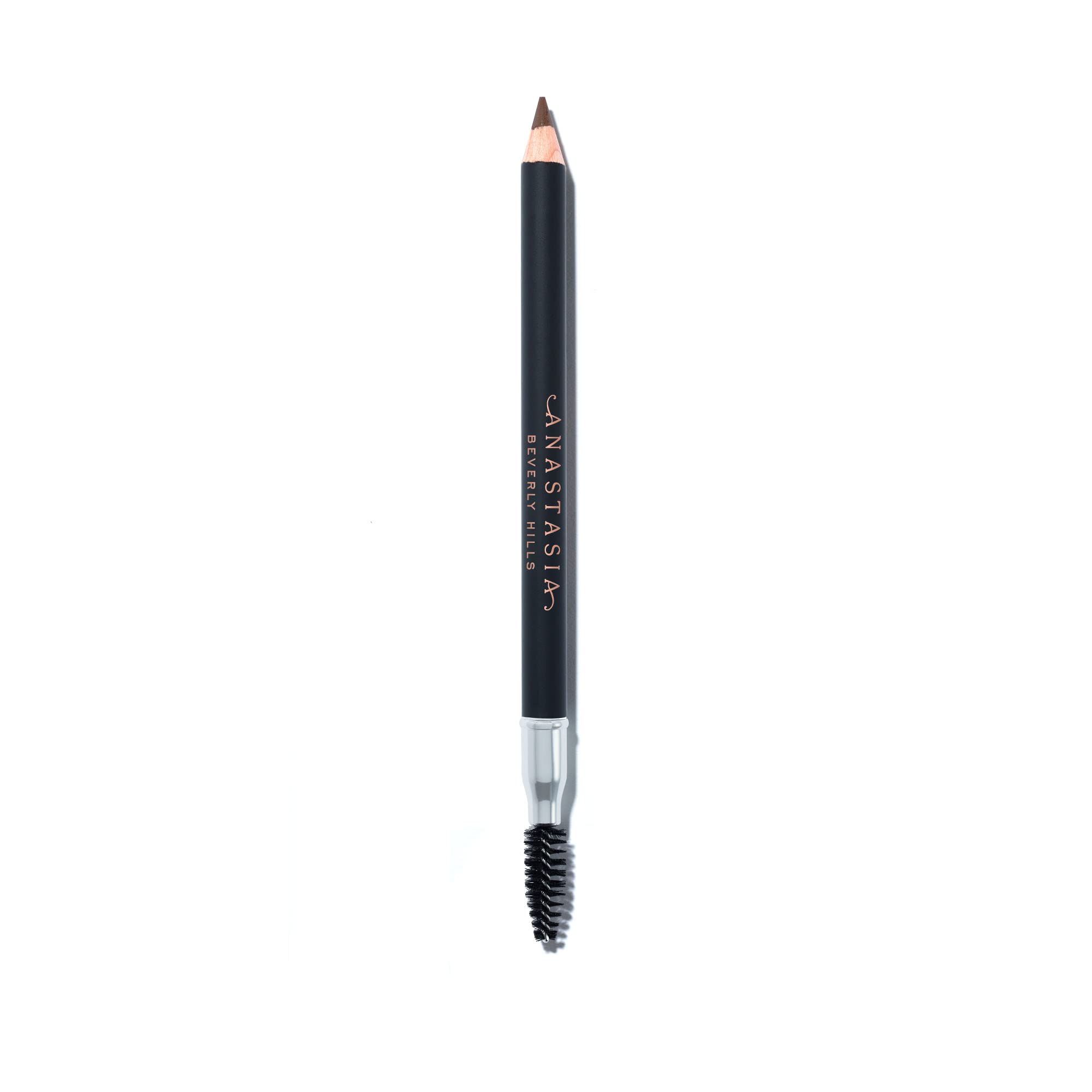 Anastasia Beverly Hills lápiz para cejas marrón suave en presentación, definiendo cejas con estilo.