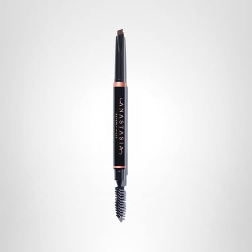Anastasia Brow Definer Caramel on-the-go routine for quick arch definition.