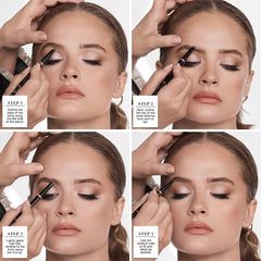Anastasia Brow Definer medium side focuses on filling and shading.