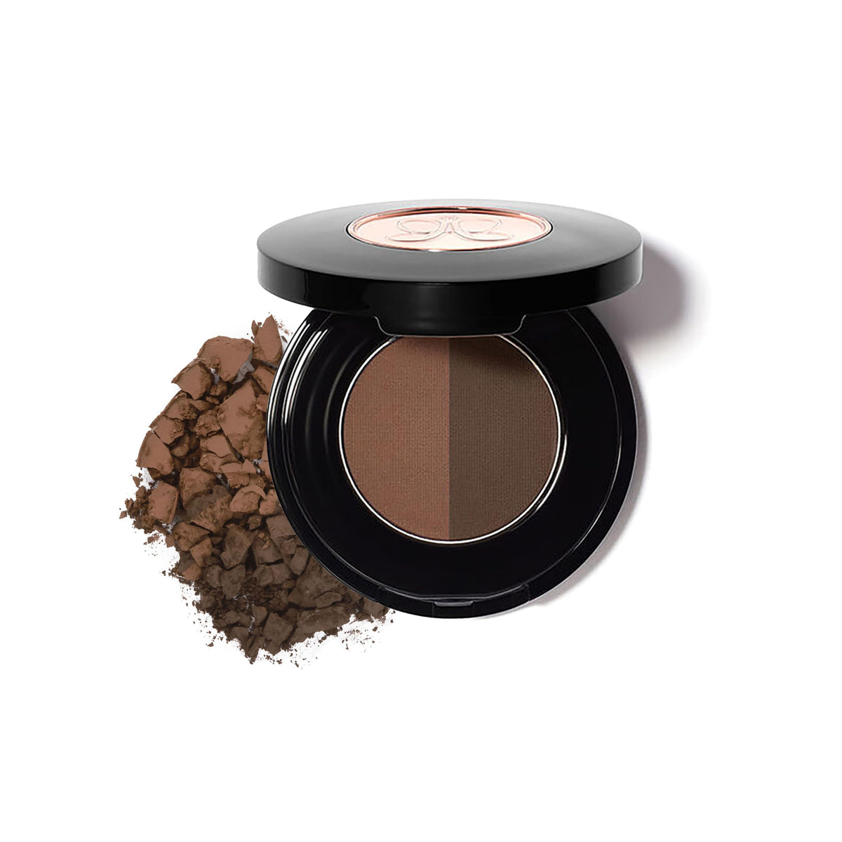 Anastasia Beverly Hills Brow Powder Duo Chocolate compact with dual shades for natural ombré brows.