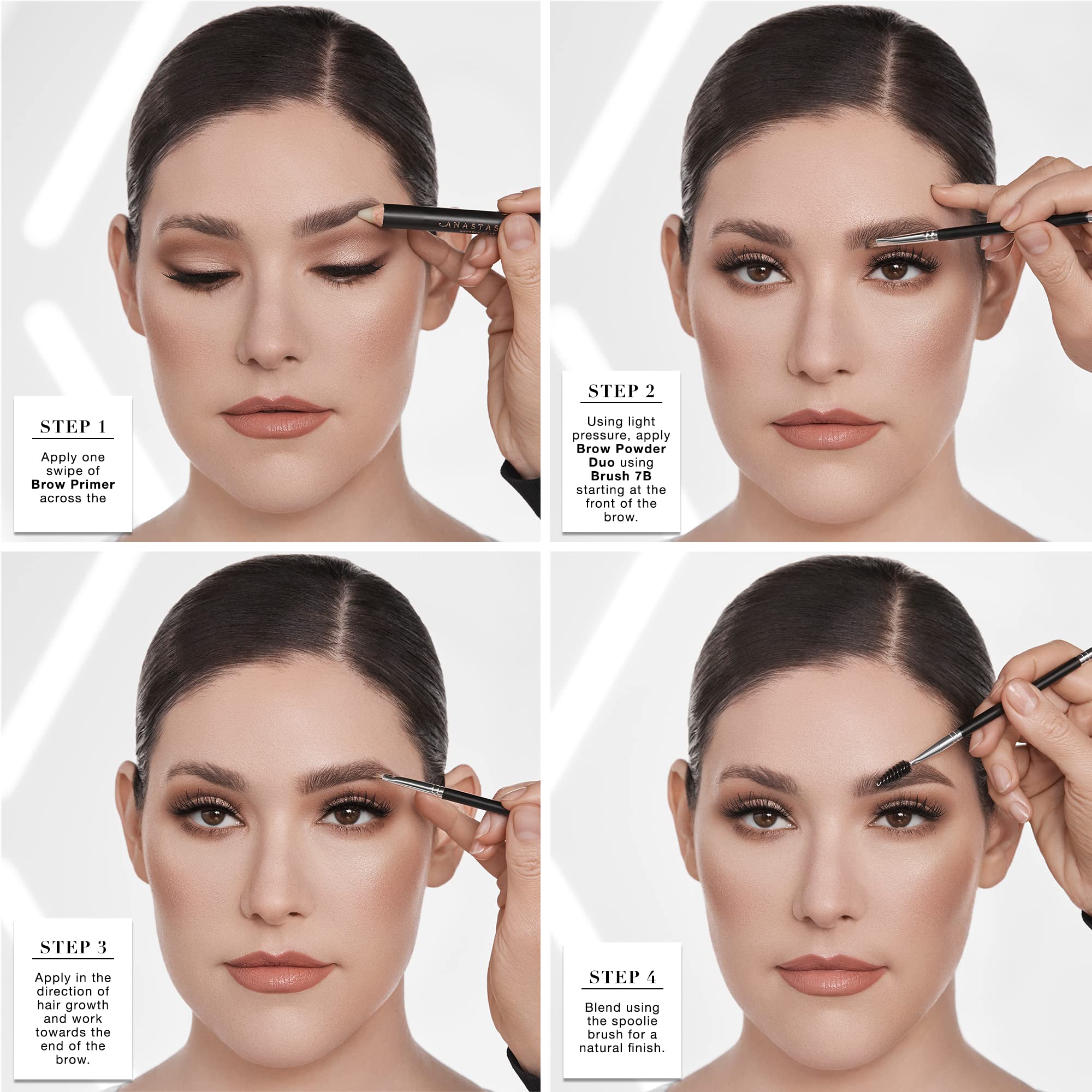 Multidimensional color from Granite Brow Powder Duo for dimension