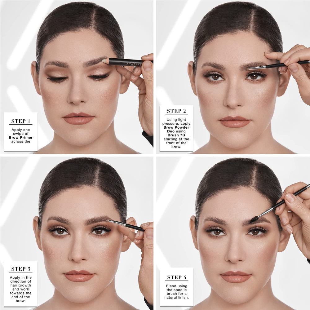 Multidimensional color from Granite Brow Powder Duo for dimension