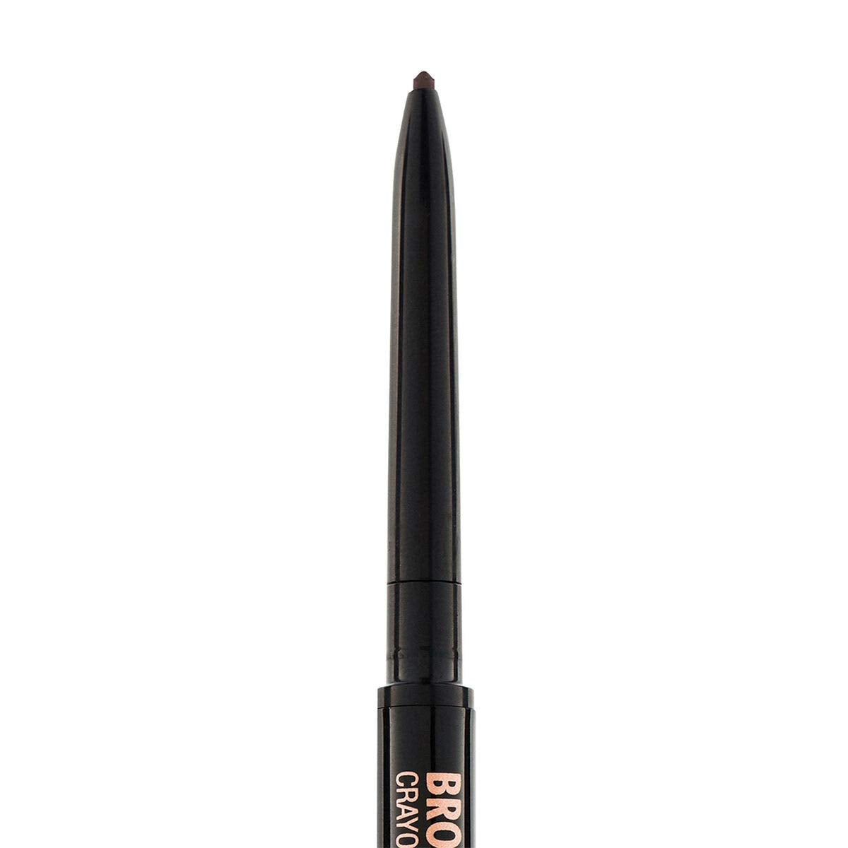Brow Wiz Ash Brown fine tip mimics brow hairs for natural texture.