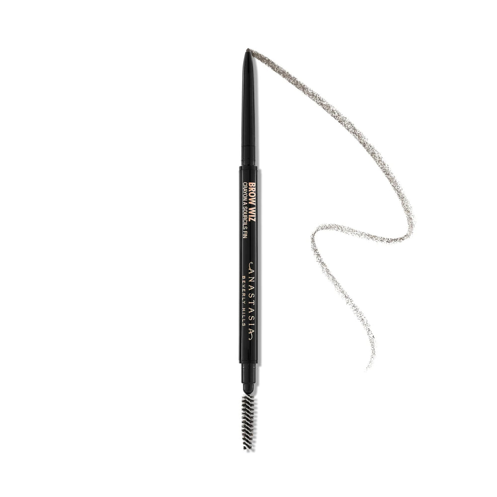 Anastasia Brow Wiz Ash Brown pencil outlining brows for precise definition.