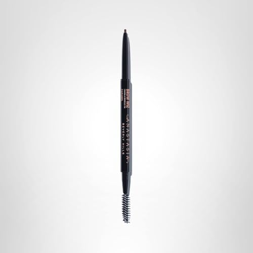 Anastasia Brow Wiz Caramel swatch on arm shows shade match.