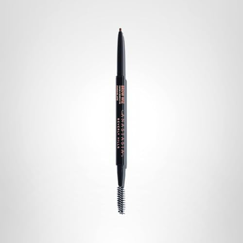 Compact Brow Wiz Chocolate case ready for on-the-go touch-ups