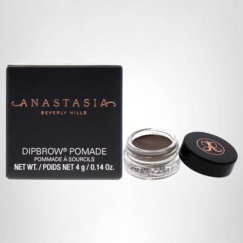 Studio-lit shot captures texture and clarity of the taupe pomade.